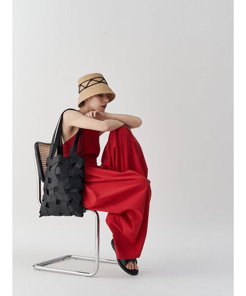 UN3D.（アンスリード）の「WAVE CODE HAT / ウェーブコードハット（ハット・レディース・ブラック/ベージュ・FREE）」の10枚目の写真