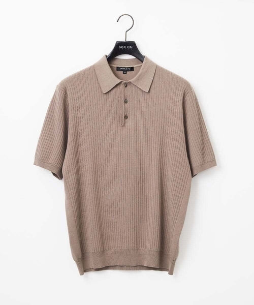 ニットポロシャツ（ポロシャツ）｜MICHEL KLEIN HOMME （ミッシェル