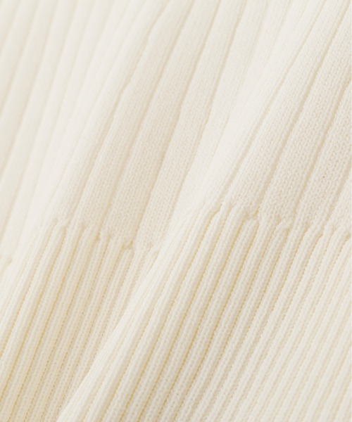 FREE'S MART（フリーズマート）の「◆2WAYオフショルフリルリブ半袖ニット（ニット/セーター・レディース・ブラック/オレンジ/ホワイト/ブラウン/ブルー系その他・FREE）」の21枚目の写真