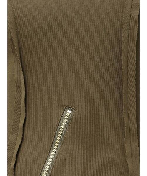 EVRIS（エヴリス）の「アシンメトリージップタンクワンピース（ワンピース・レディース・ホワイト/カーキ/ブラック・FREE）」の15枚目の写真