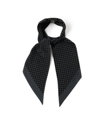 BEAMS F（ビームスエフ）の「Holliday & Brown / シルク ハウンドトゥース柄 スカーフ（マフラー・メンズ）」