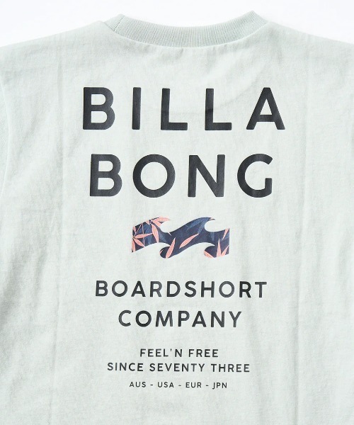 BILLABONG(ビラボン)の「BILLABONG キッズ SUN SCREEN Tシャツ 【2025年夏モデル】/ビラボンキッズバックプリント半袖Tシャツ(Tシャツ/カットソー・キッズ・グリーン系その他/ブラック/ホワイト・160/130/150/140)」の6枚目の写真