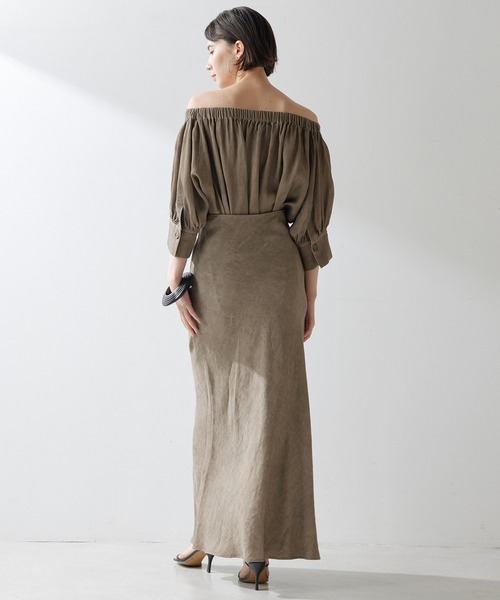 ツイル顔料染めブラウス（シャツ/ブラウス）｜Whim Gazette（ウィム  