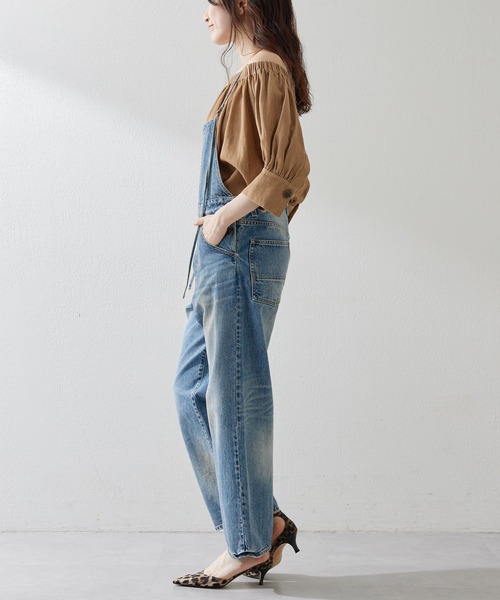 Whim Gazette(ウィムガゼット)の「ツイル顔料染めブラウス(シャツ/ブラウス・レディース・キャメル/モカ・FREE)」の8枚目の写真