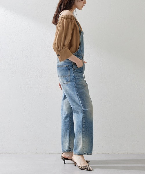 Whim Gazette(ウィムガゼット)の「ツイル顔料染めブラウス(シャツ/ブラウス・レディース・キャメル/モカ・FREE)」の11枚目の写真