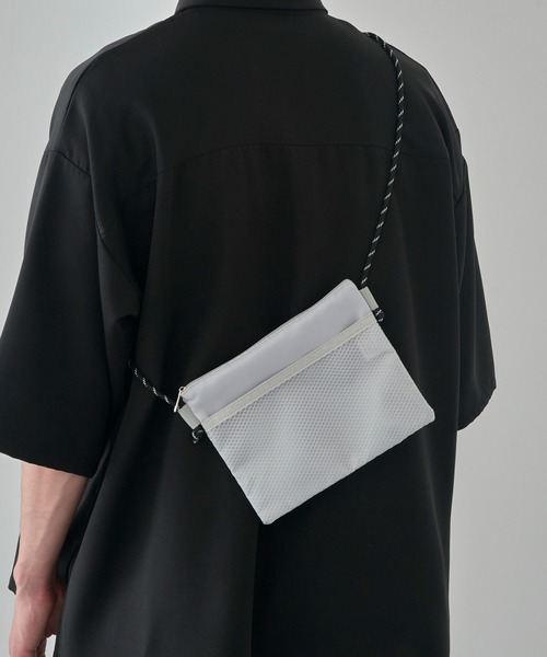 ⭐︎さま専用⭐︎新品未使用⭐︎先月購入⭐︎ メッシュライトショルダーバッグ セール】【SETUP7】メッシュポケットサコッシュ TR-1397 TRW