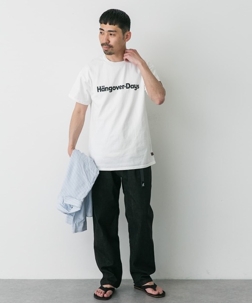 Sloppy Supply（スラッピーサプライ）の「『別注』SLOPPY SUPPLY×DOORS　HANGOVER T-SHIRTS（Tシャツ/カットソー・メンズ・ホワイト/ブラック・X-LARGE/LARGE）」の6枚目の写真