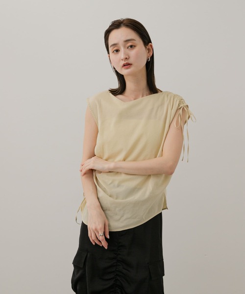 SENSE OF PLACE by URBAN RESEARCH / センスオブプレイス バイ アーバンリサーチ 『WEB限定』シャーリングシャツ(半袖) SENSE OF PLACE by URBAN RESEARCH（センスオブプレイスバイ