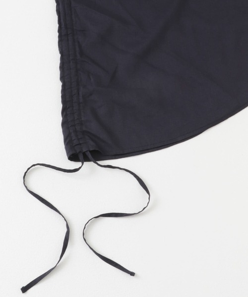 SENSE OF PLACE by URBAN RESEARCH（センスオブプレイスバイアーバンリサーチ）の「アシンメトリーシャーリングトップ（シャツ/ブラウス・レディース・ベージュ/アイボリー/ネイビー・ONE）」の18枚目の写真