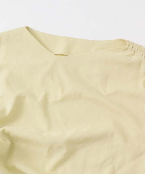 SENSE OF PLACE by URBAN RESEARCH（センスオブプレイスバイアーバンリサーチ）の「アシンメトリーシャーリングトップ（シャツ/ブラウス・レディース・ベージュ/アイボリー/ネイビー・ONE）」の22枚目の写真