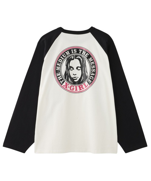 CIRCLE LOGO AND FACE B/B BIG TEE（Tシャツ/カットソー）｜X