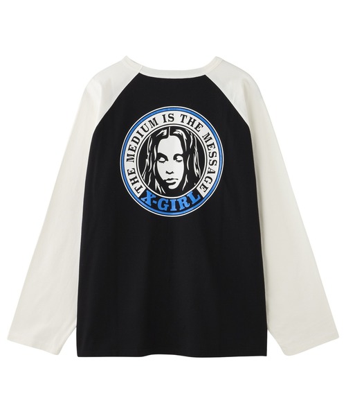 CIRCLE LOGO AND FACE B/B BIG TEE（Tシャツ/カットソー）｜X