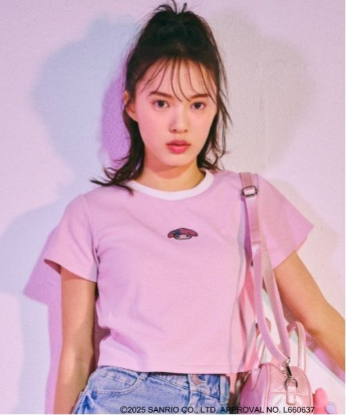 セール】【マイメロディ・クロミ】ちびT（Tシャツ/カットソー