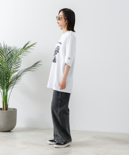 OUTDOOR EXCHANGE(アウトドアエクスチェンジ)の「【OUTDOOR EXCHANGE/アウトドアエクスチェンジ】アニマルプリント クルーネックTシャツ オーバーサイズ(Tシャツ/カットソー・メンズ・ホワイト系その他/ホワイト系その他2・MEDIUM/LARGE)」の14枚目の写真