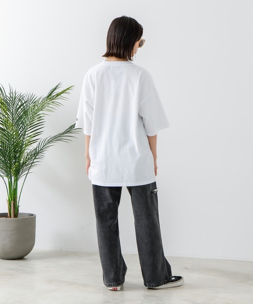 OUTDOOR EXCHANGE(アウトドアエクスチェンジ)の「【OUTDOOR EXCHANGE/アウトドアエクスチェンジ】アニマルプリント クルーネックTシャツ オーバーサイズ(Tシャツ/カットソー・メンズ・ホワイト系その他/ホワイト系その他2・MEDIUM/LARGE)」の15枚目の写真