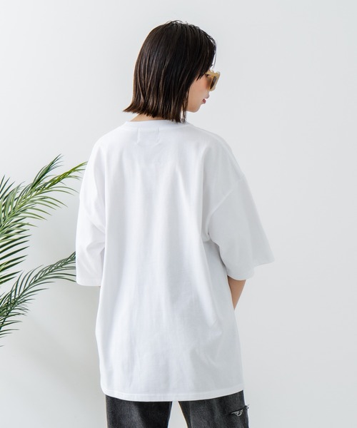 OUTDOOR EXCHANGE(アウトドアエクスチェンジ)の「【OUTDOOR EXCHANGE/アウトドアエクスチェンジ】アニマルプリント クルーネックTシャツ オーバーサイズ(Tシャツ/カットソー・メンズ・ホワイト系その他/ホワイト系その他2・MEDIUM/LARGE)」の20枚目の写真