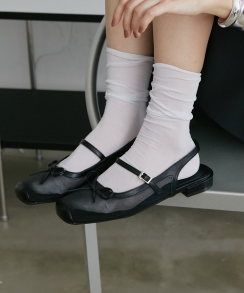 Undercover ストラップバレエシューズサンダル L Mary Jane Undercover ストラップバレエシューズサンダル L Mary Jane