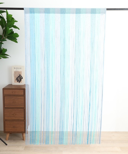 ストリングのれん ストライプビーズ付（インテリア雑貨）｜MOTO