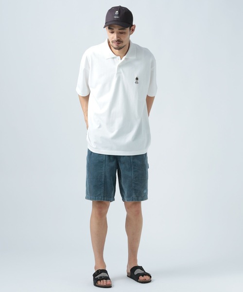 BAYFLOW（ベイフロー）の「【TeddyBear/テディベア】ワンポイント刺繍ツイルCAP（キャップ・メンズ・チャコール/ベージュ/ブルー・FREE）」の22枚目の写真