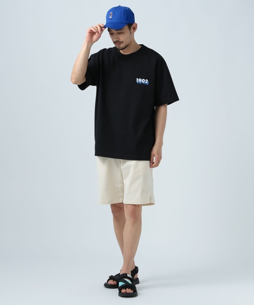 BAYFLOW（ベイフロー）の「【TeddyBear/テディベア】ワンポイント刺繍ツイルCAP（キャップ・メンズ・チャコール/ベージュ/ブルー・FREE）」の10枚目の写真