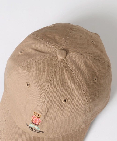 BAYFLOW（ベイフロー）の「【TeddyBear/テディベア】ワンポイント刺繍ツイルCAP（キャップ・メンズ・チャコール/ベージュ/ブルー・FREE）」の17枚目の写真