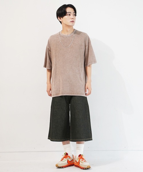 En serio TOKYO(エンソリオトーキョー)の「バギーデニムワイドショートパンツ(デニムパンツ・メンズ・ブラック系その他/ブルー/ブラック/ブルー系その他・MEDIUM/LARGE/X-LARGE)」の8枚目の写真