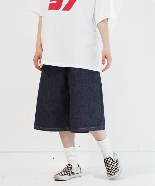 En serio TOKYO(エンソリオトーキョー)の「バギーデニムワイドショートパンツ(デニムパンツ・メンズ・ブラック系その他/ブルー/ブラック/ブルー系その他・MEDIUM/LARGE/X-LARGE)」の15枚目の写真