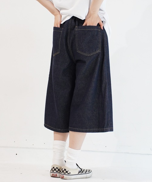 En serio TOKYO(エンソリオトーキョー)の「バギーデニムワイドショートパンツ(デニムパンツ・メンズ・ブラック系その他/ブルー/ブラック/ブルー系その他・MEDIUM/LARGE/X-LARGE)」の16枚目の写真