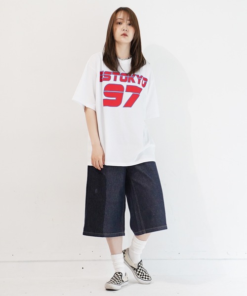 En serio TOKYO(エンソリオトーキョー)の「バギーデニムワイドショートパンツ(デニムパンツ・メンズ・ブラック系その他/ブルー/ブラック/ブルー系その他・MEDIUM/LARGE/X-LARGE)」の17枚目の写真
