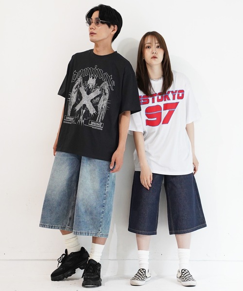 En serio TOKYO(エンソリオトーキョー)の「バギーデニムワイドショートパンツ(デニムパンツ・メンズ・ブラック系その他/ブルー/ブラック/ブルー系その他・MEDIUM/LARGE/X-LARGE)」の18枚目の写真