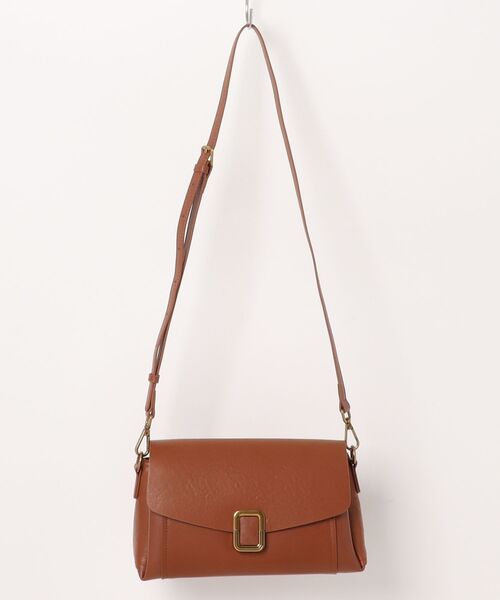 NiiNa（ニーナ）の「【 NiiNa / ニーナ 】高品質牛革 2wayワンハンドルスクエアフォルムショルダーバッグ（ショルダーバッグ・レディース・ホワイト/ブラウン/ダークブラウン/グリーン/ブラック/グレイッシュベージュ/カーキ・FREE）」の6枚目の写真