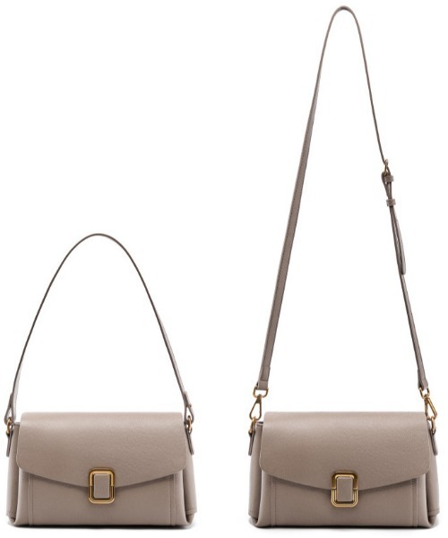 NiiNa（ニーナ）の「【 NiiNa / ニーナ 】高品質牛革 2wayワンハンドルスクエアフォルムショルダーバッグ（ショルダーバッグ・レディース・ホワイト/ブラウン/ダークブラウン/グリーン/ブラック/グレイッシュベージュ/カーキ・FREE）」の18枚目の写真