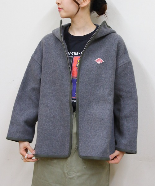 DANTON グレー ジャンパー Lサイズ DANTON ダウンジャケット グレー L