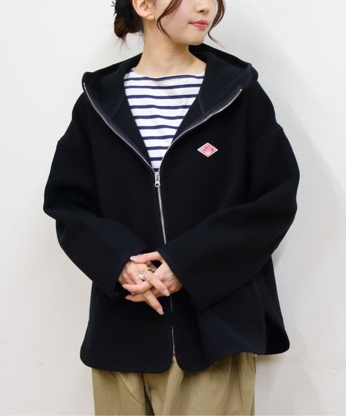 DANTON/ダントン フーデッドブルゾン WOOL HOODED BLOUSON DT