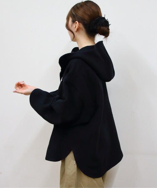 DANTON/ダントン フーデッドブルゾン WOOL HOODED BLOUSON DT