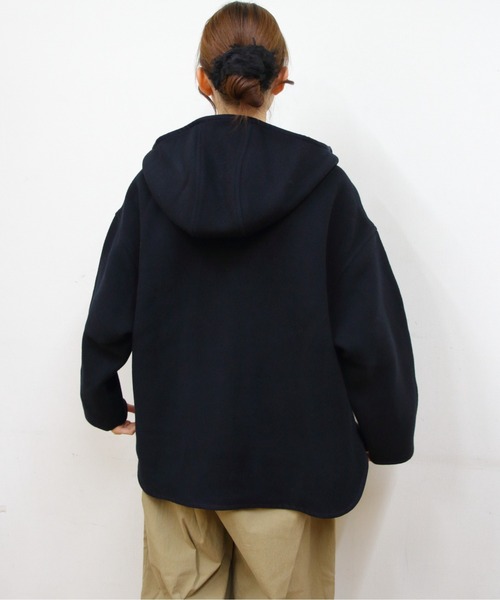 セール】DANTON/ダントン フーデッドブルゾン WOOL HOODED BLOUSON DT