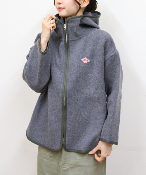 DANTON/ダントン フーデッドブルゾン WOOL HOODED BLOUSON DT-A0711