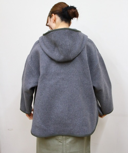 DANTON/ダントン フーデッドブルゾン WOOL HOODED BLOUSON DT-A0711