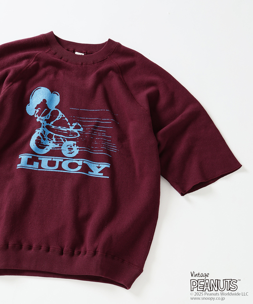PEANUTS × SPORTS WEAR by relume 別注 ハーフスリーブスウェット 2（T