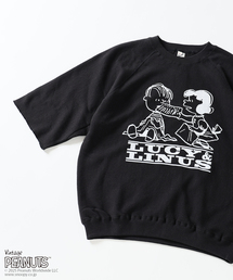 PEANUTS × SPORTS WEAR by relume 別注 ハーフスリーブスウェット 2