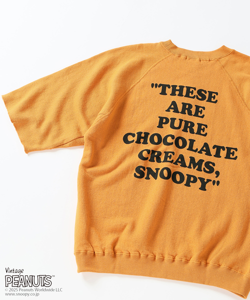 PEANUTS × SPORTS WEAR by relume 別注 ハーフスリーブスウェット 2（T