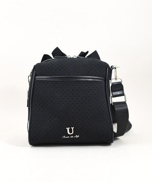U FEELS POCKET ショルダーバッグ / BLACK セール】ナタリー ボブディングショルダーバッグ(ショルダー