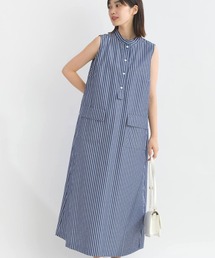 PICCIN | ストライプスキッパーシャツワンピース(シャツワンピース)