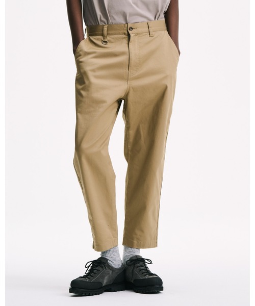 SOPHNET.（ソフネット）の「COTTON STRETCH TWILL TAPERED CROPPED PANTS（その他パンツ・メンズ・ブラック/カーキ/ベージュ・2/3/1/4）」の9枚目の写真