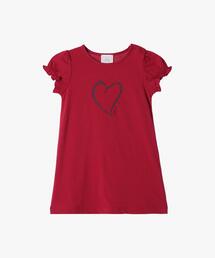 agnes b. 半袖ワンピース 130cm キッズ リバティプリント コットン 半袖 ワンピース ｜agnès b