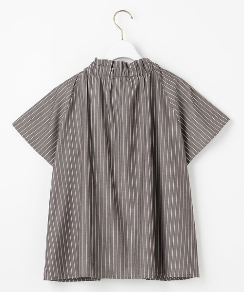 ANY SIS(エニィスィス)の「【洗える】ギャザーネック ブラウス(シャツ/ブラウス・レディース・スカイブルー系/ダークブラウン系1・2)」の11枚目の写真