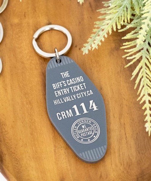 Butler Verner Sails（バトラーヴァーナーセイルス）の「Butler Verner Sails バトラーバーナーセイルズ 日本製 国産 Movie Inspired Keychain モーテルキーアクリルキーホルダー JW-2978（キーホルダー・メンズ・グレー/ブラック/ブラウン/グリーン・FREE）」の8枚目の写真