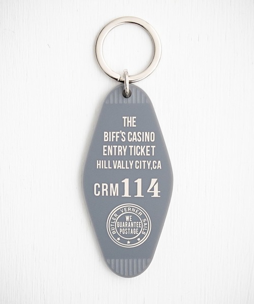 Butler Verner Sails（バトラーヴァーナーセイルス）の「Butler Verner Sails バトラーバーナーセイルズ 日本製 国産 Movie Inspired Keychain モーテルキーアクリルキーホルダー JW-2978（キーホルダー・メンズ・グレー/ブラック/ブラウン/グリーン・FREE）」の9枚目の写真