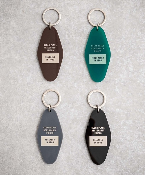 Butler Verner Sails（バトラーヴァーナーセイルス）の「Butler Verner Sails バトラーバーナーセイルズ 日本製 国産 Movie Inspired Keychain モーテルキーアクリルキーホルダー JW-2978（キーホルダー・メンズ・グレー/ブラック/ブラウン/グリーン・FREE）」の13枚目の写真