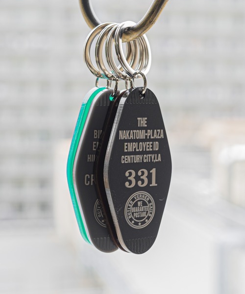 Butler Verner Sails（バトラーヴァーナーセイルス）の「Butler Verner Sails バトラーバーナーセイルズ 日本製 国産 Movie Inspired Keychain モーテルキーアクリルキーホルダー JW-2978（キーホルダー・メンズ・グレー/ブラック/ブラウン/グリーン・FREE）」の21枚目の写真